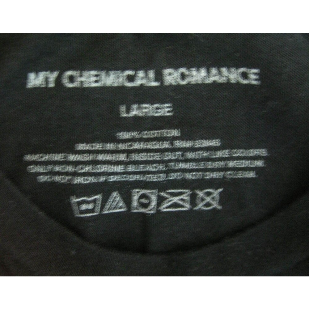 My Chemical Romance Decay Tour Mens Large Long Sleeve T-Shirt Graphic Rock Band - Picture 3 of 4